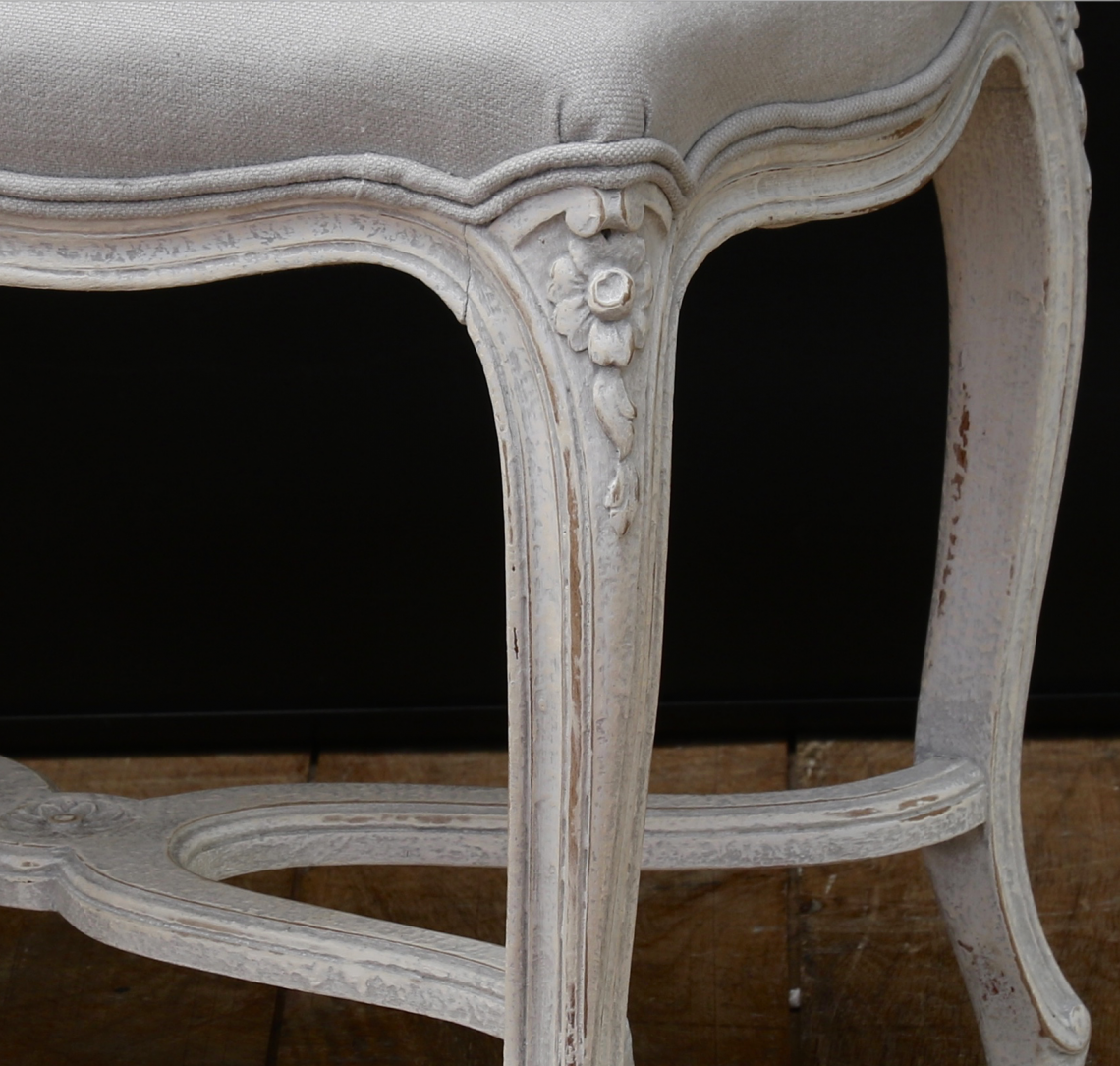 Louis XV Cabriole Legged Footstool 